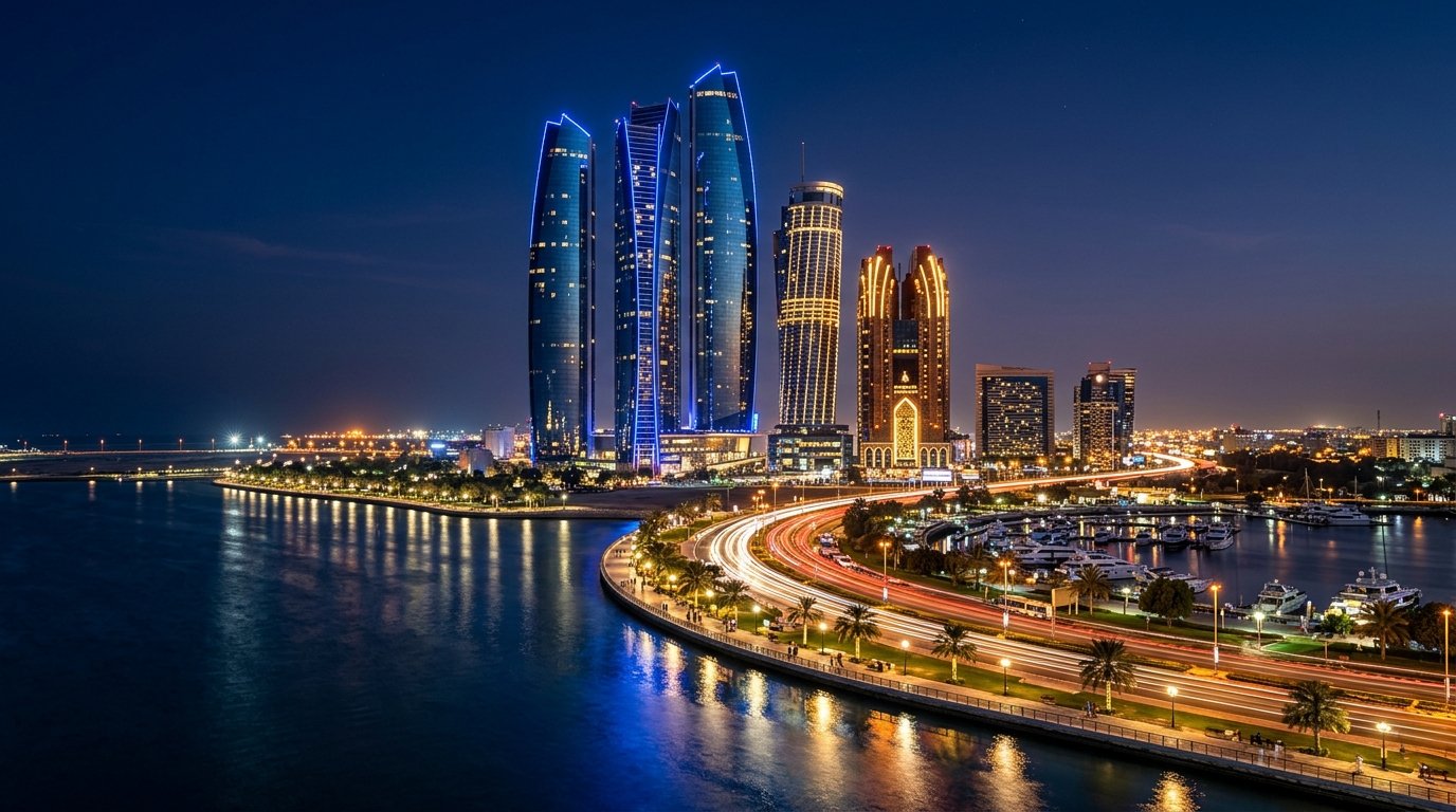 Abu Dhabi Etihad Towers & Waterfront